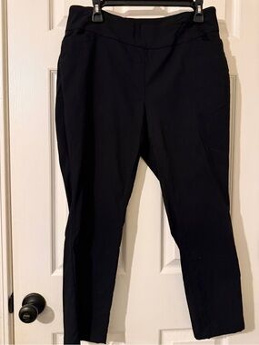 Women's Black Slim Stretch Pants
